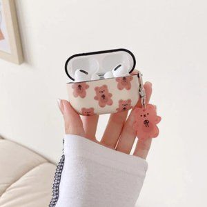 AIRPODS PRO CASE Cute Small Bear Korean Style | Cute | Kawaii